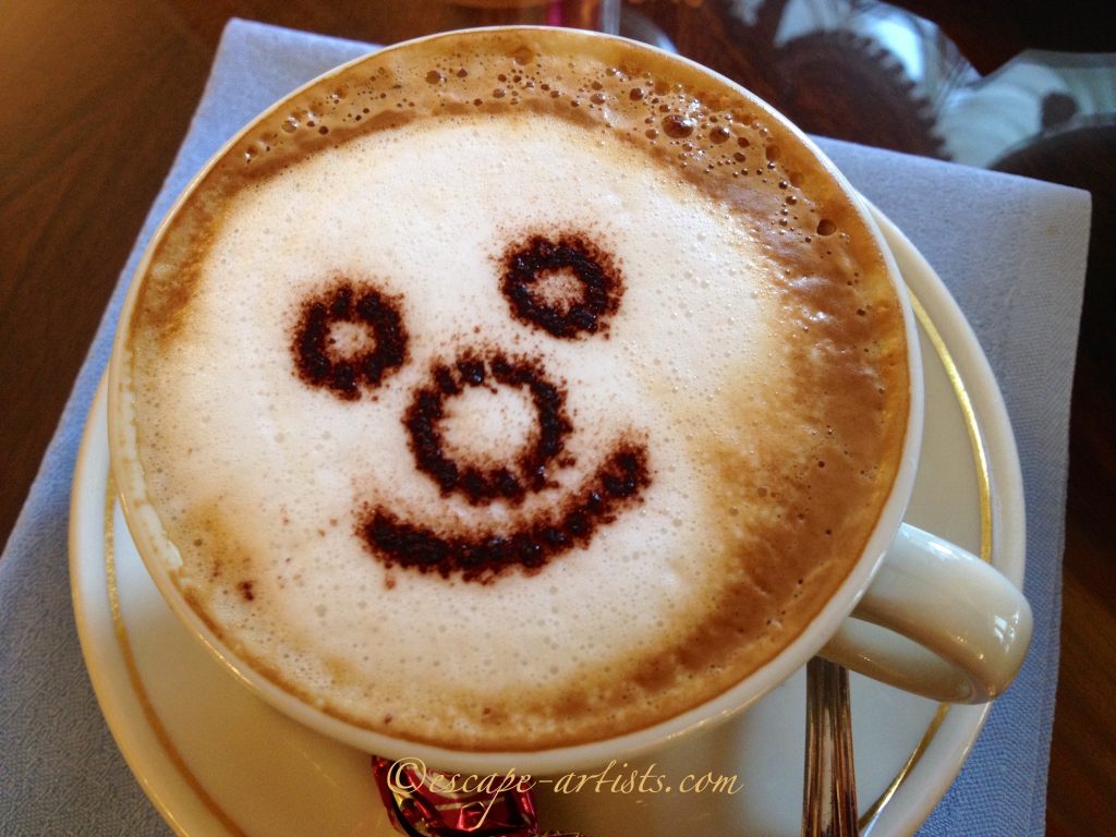The happiest cappuccino
