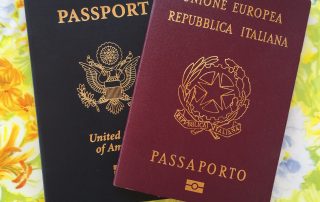 Italian American passports
